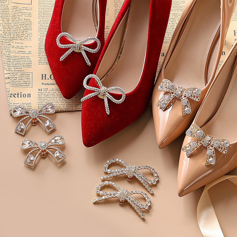 Fivela De Sapato Strass Decoração Clipes Sapatos De Noiva Decorações Acessórios De Salto Alto 1 Peça em Oferta na Shopee