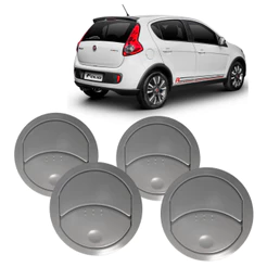 Kit 4 Difusor Palio G5 Fire Way 2014 2015 2016 2017 Cinza