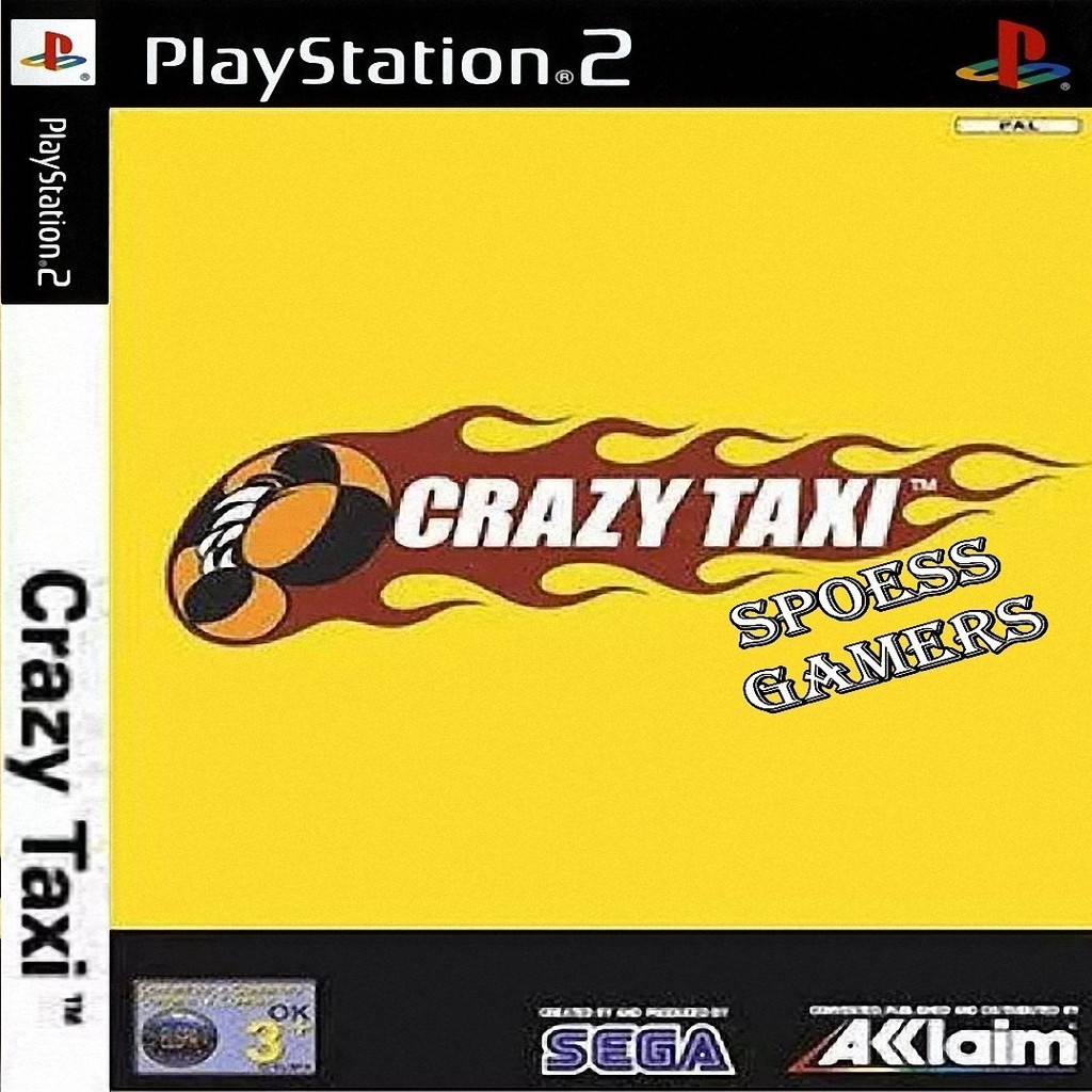 Crazy Taxi - Playstation 2 Patch Ps2