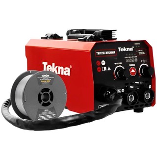 Maquina de Solda Inversora MMA/MIG TW120I Com Arame 0,8mm 220V TEKNA em Oferta na Shopee