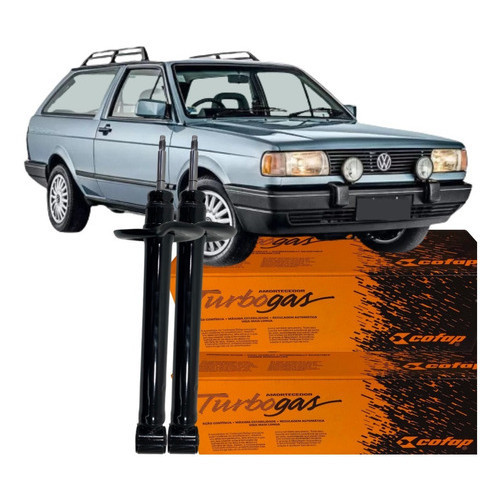 Par Amortecedor Traseiro Cofap Vw Parati 1.6 1.8 1983 1995 - Spare Parts and Accessories for Vehicles