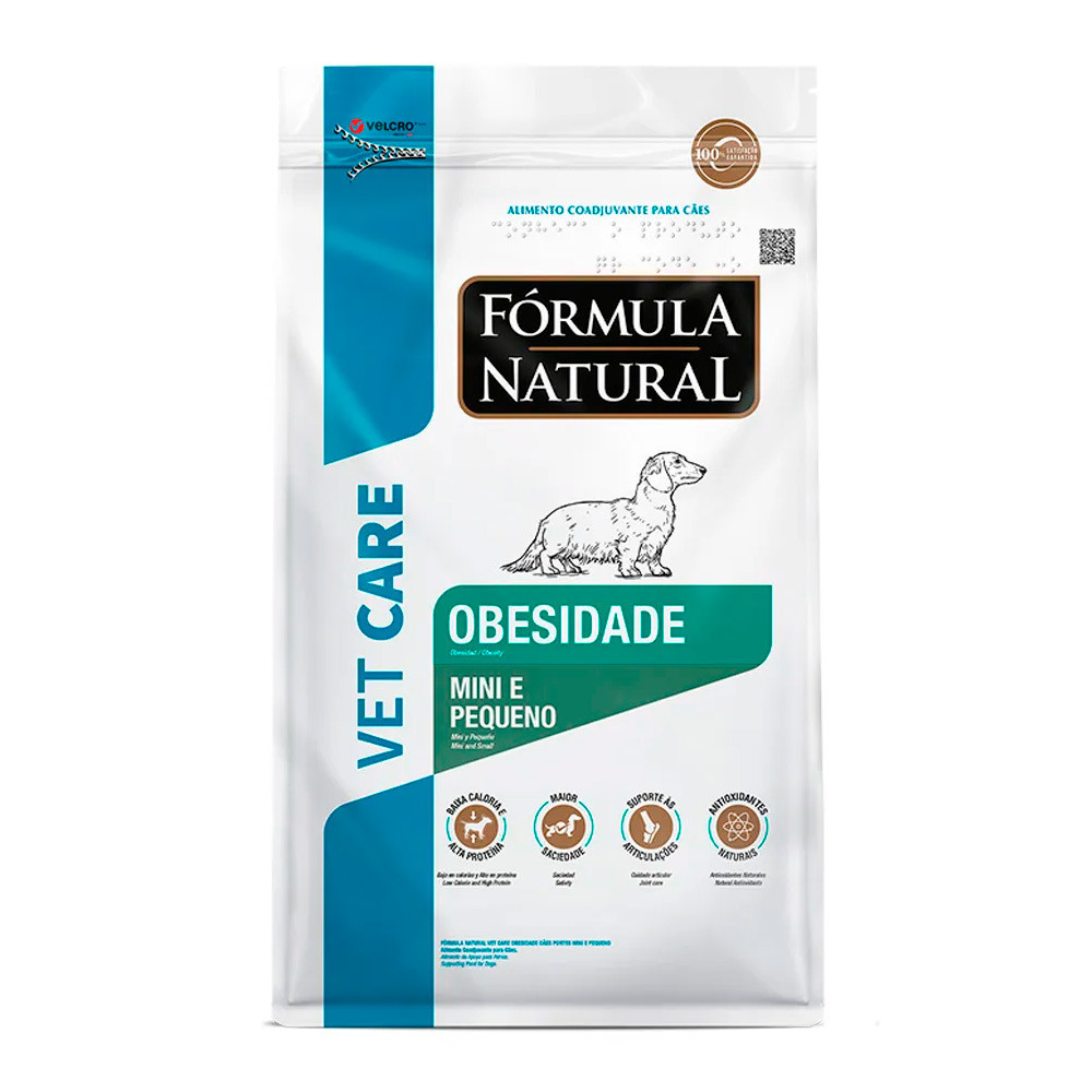 Ração Fórmula Natural Vet Care Obesidade Para Cães de Porte Mini e Pequeno 2kg em Oferta na Shopee