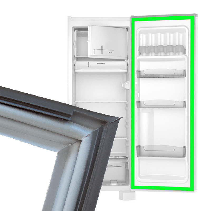 Borracha Gaxeta Para Brastemp Para Modelos CRA34 BRA35 BVS28/29 Medidas: 56x157