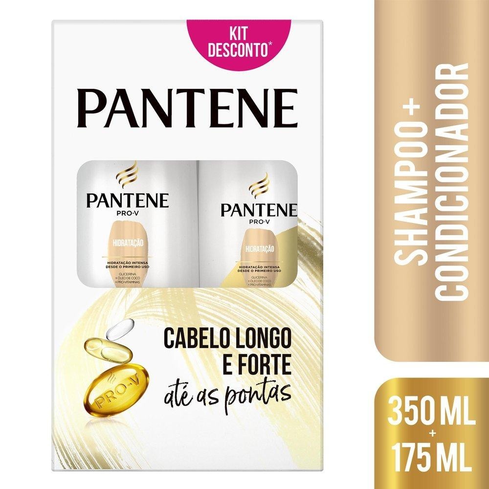 Shampoo Pantene Hidratação 350 ml + Condicionador 175 ml