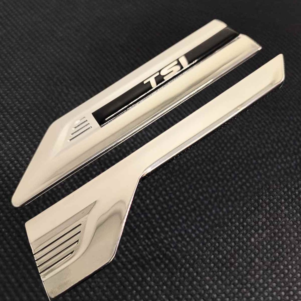 Emblema Lateral Porta Paralama Volkswagen TSI personalizada