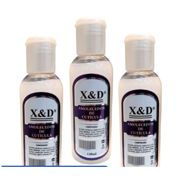  Amolecedor de Cutículas X&D Profissional 120ml Ação Rápida!    Adeus cutículas resistentes! Com nosso amolecedor de cutículas, você vai obter resultados incríveis de forma rápida e segura. Ao contrário do que muitos pensam, nosso produto não é ác