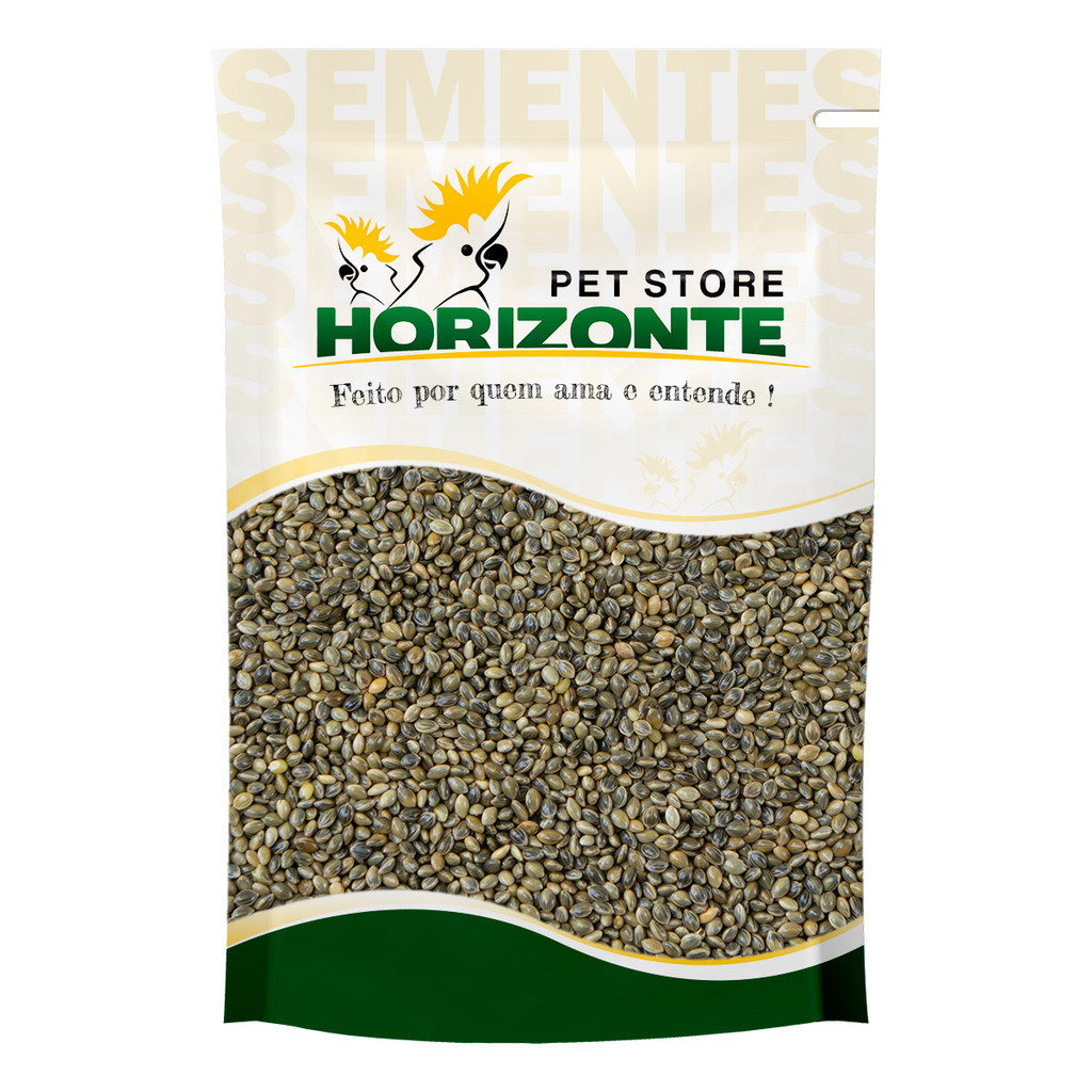 Painço Verde 5kg Semente Saco Fechado Alimento Limpo Natural Passarinho Coleiro Coleirinha Bigodinho