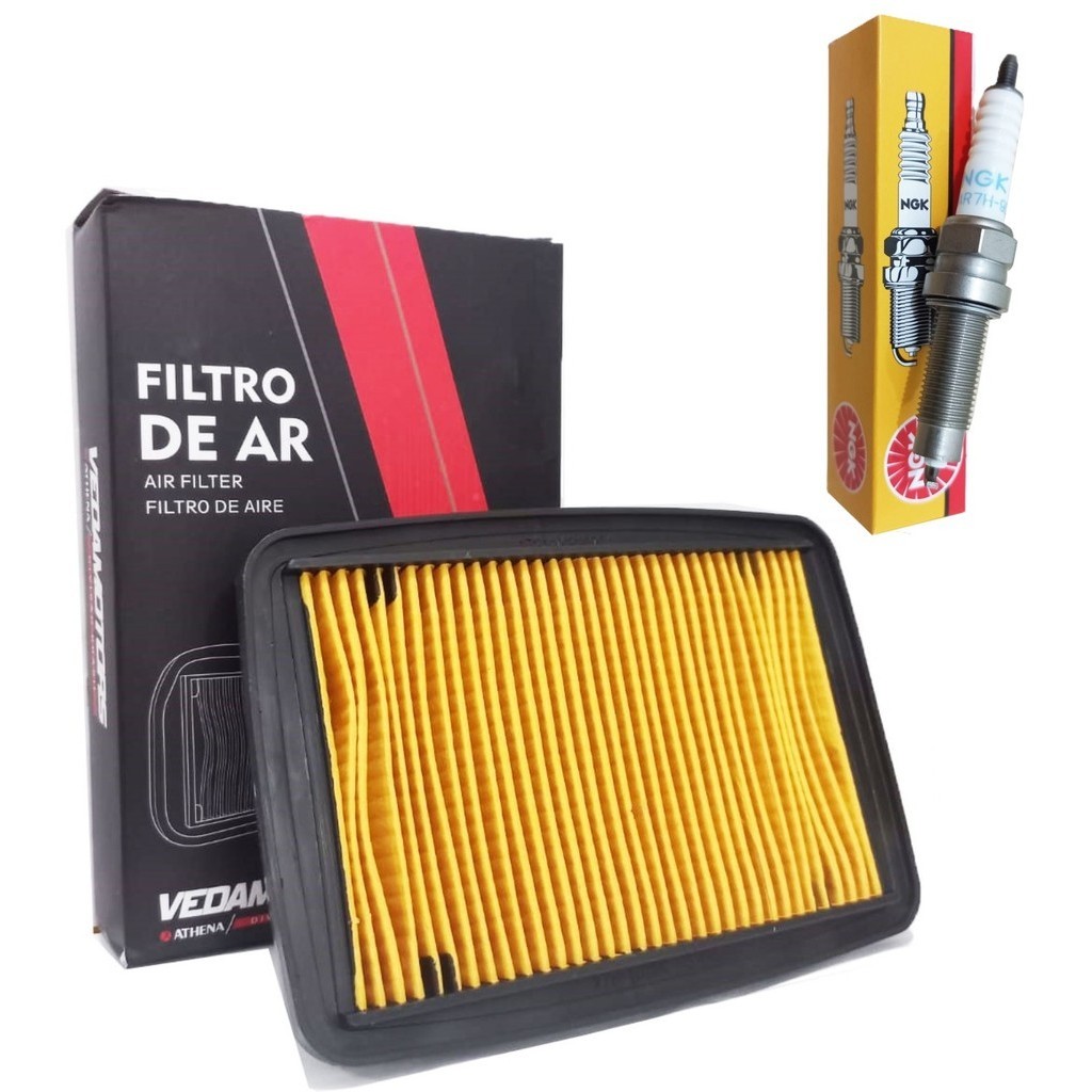 Filtro de Ar e Vela Cb 250f Twister 2016 A 2022 em Oferta na Shopee