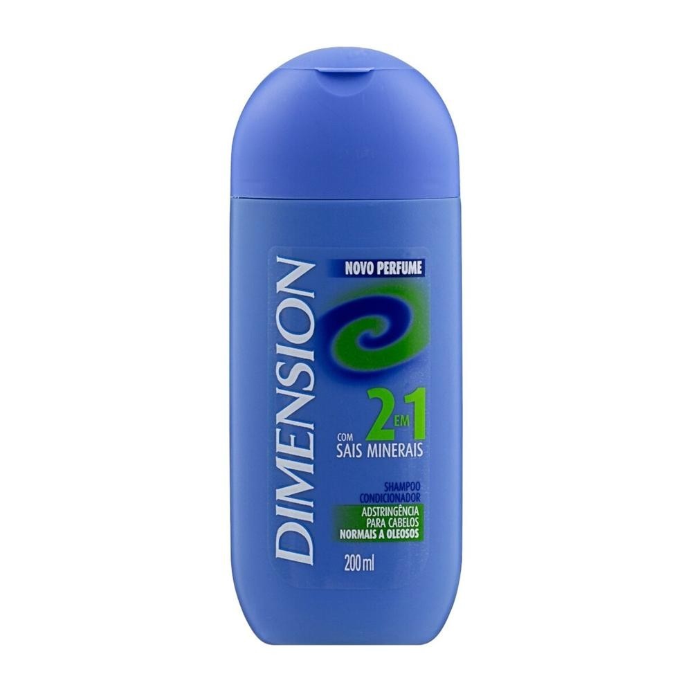 Shampoo Dimension Adstringente 2 em 1 Cabelos Oleosos 200ml em Oferta na Shopee