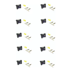 12x Conector Chicote Bico Injetor Sensor Fueltech Pandoo