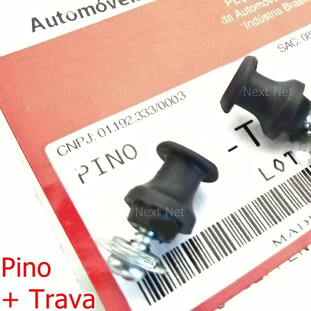 02 Pino + Trava Do Cordão DA MOLDURA LATERAL Do Porta Mala Honda Hrv