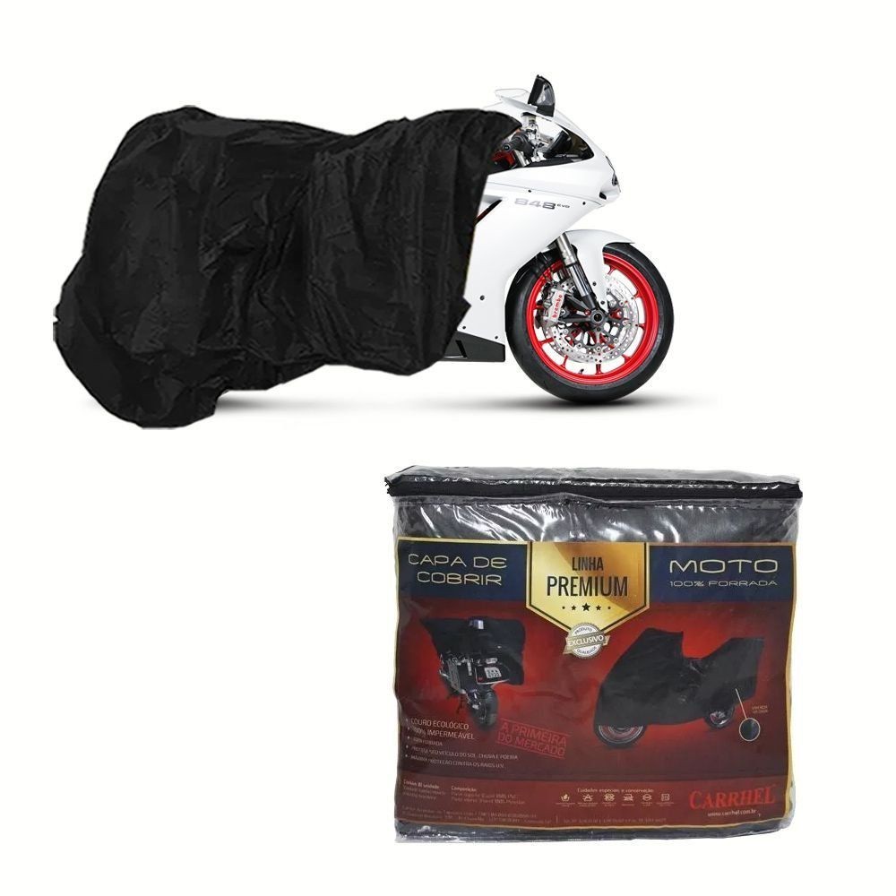 Capa Couro para cobrir DUCATI 848 EVO (G258)