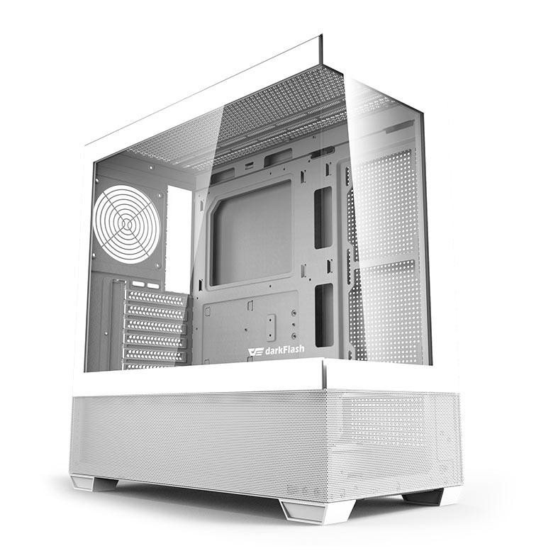 Gabinete Gamer Aigo Darkflash DS900 Air, Mid-Tower, Lateral de Vidro, Branco, DS900AIR-WHITE - Computers & Accessories