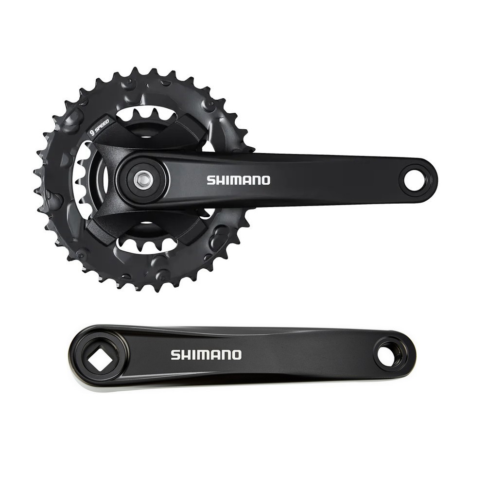 PEDIVELA SHIMANO ALTUS FC-MT101-2 175MM PONTA QUADRADA - COROAS 36/22D - 2X9V em Oferta na Shopee