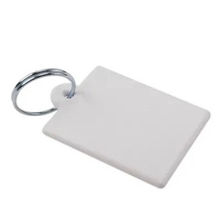 110 Chaveiro de Polímero para Sublimação 5,5x3,5cm Retangular