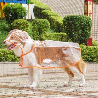 XS-8XL Capa De Chuva Para Cachorro PVC À Prova D'água Transparente em Oferta na Shopee