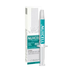 Nuxcell Fel Suplemento Alimentar Para Gatos Recuperação Nutricional BioSyn - 2g