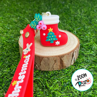 Chaveiro Bota de Natal - 4cm - 1 unidade - Rizzo em Oferta na Shopee