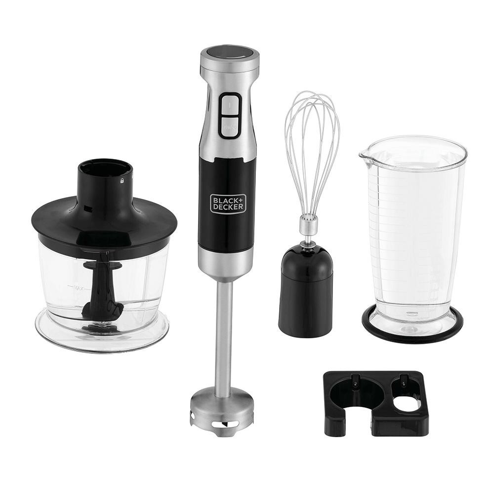 Mixer Black + Decker Fusion Mix 3 em 1, 600W, 2 Velocidades, Preto - MK600 220V em Oferta na Shopee