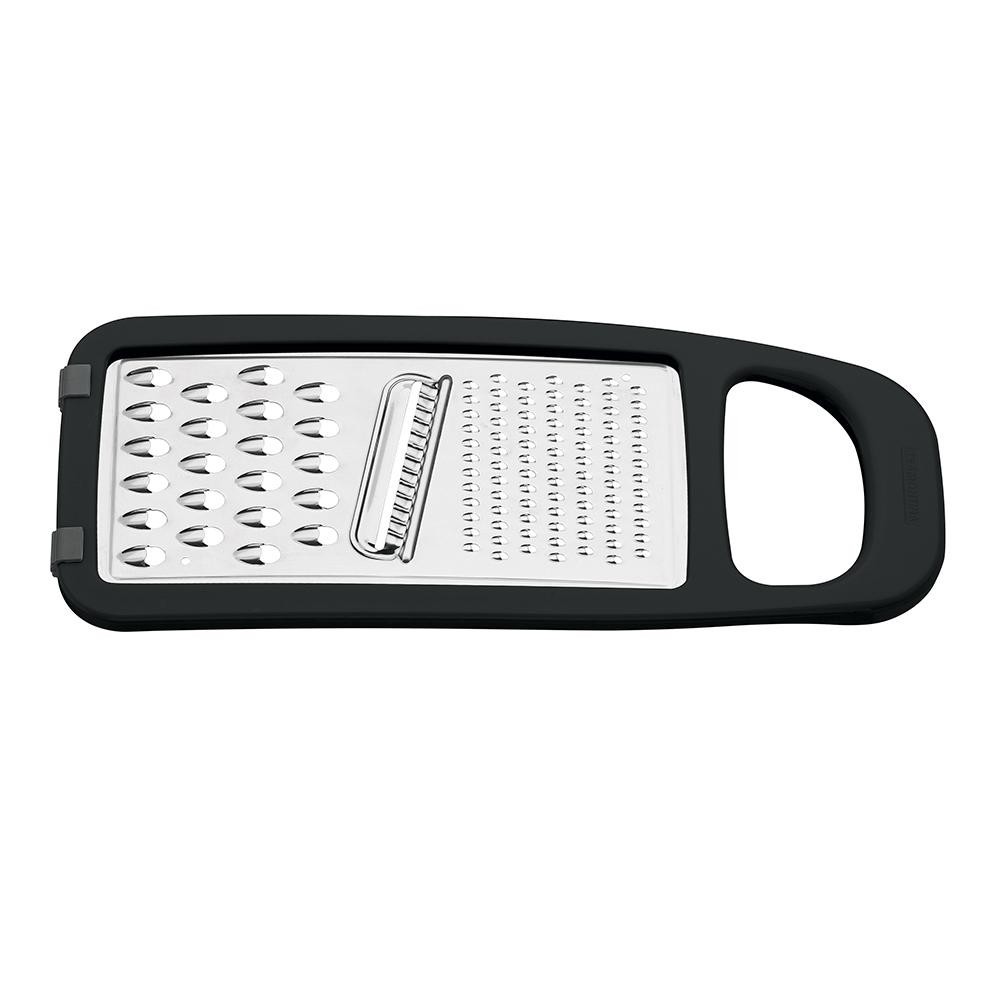 Ralador Tramontina Utilitá Preto, em Aço Inox com Base Emborrachada - 25695/100 - Home & Living