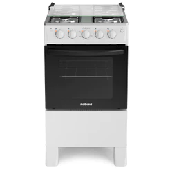 Fogão 4 Bocas à Gás Itatiaia Star New Acendimento Automático e Forno Limpa Fácil Branco Bivolt