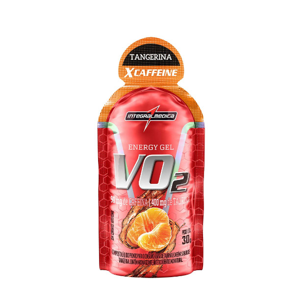 Vo2 Energy Gel Tangerina Com Cafeína 30g Integralmedica