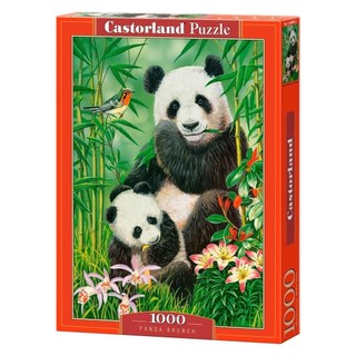 Puzzle 1000 peças Pandas - Imp. Castorland em Oferta na Shopee