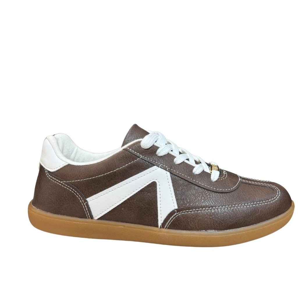 Tênis Sneaker Feminino Vizzano 1430.102 Super estiloso Choco