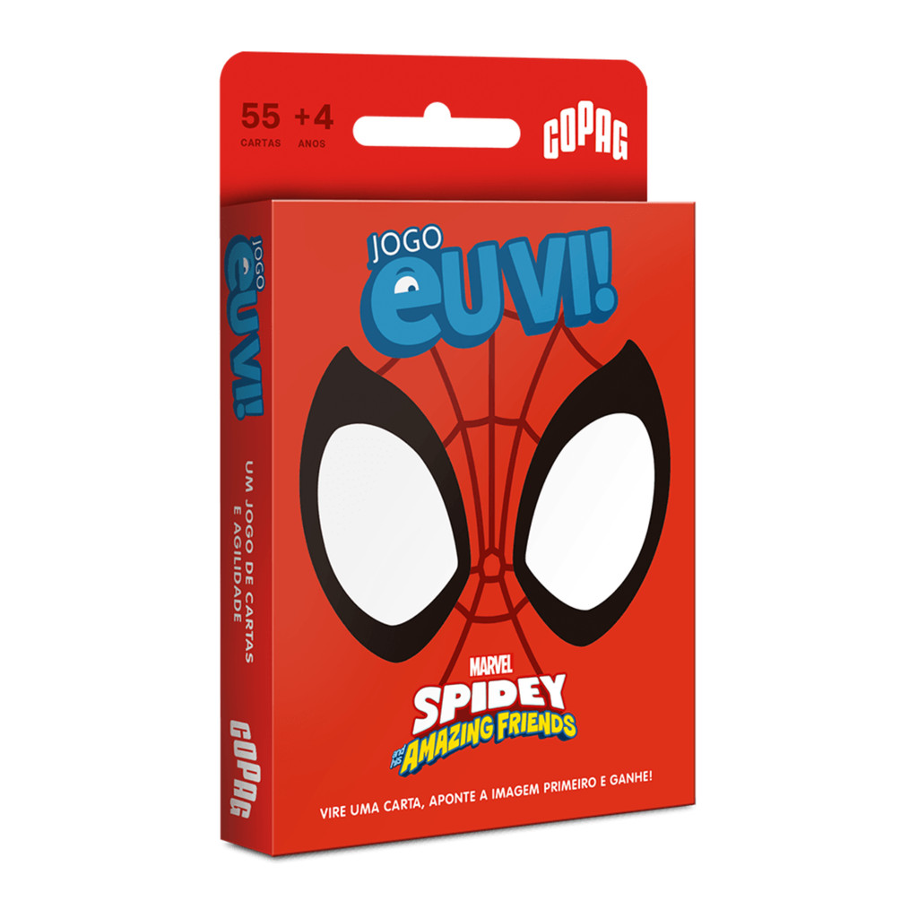 Jogo de Cartas Eu Vi! Spidey Copag - 34070 em Oferta na Shopee