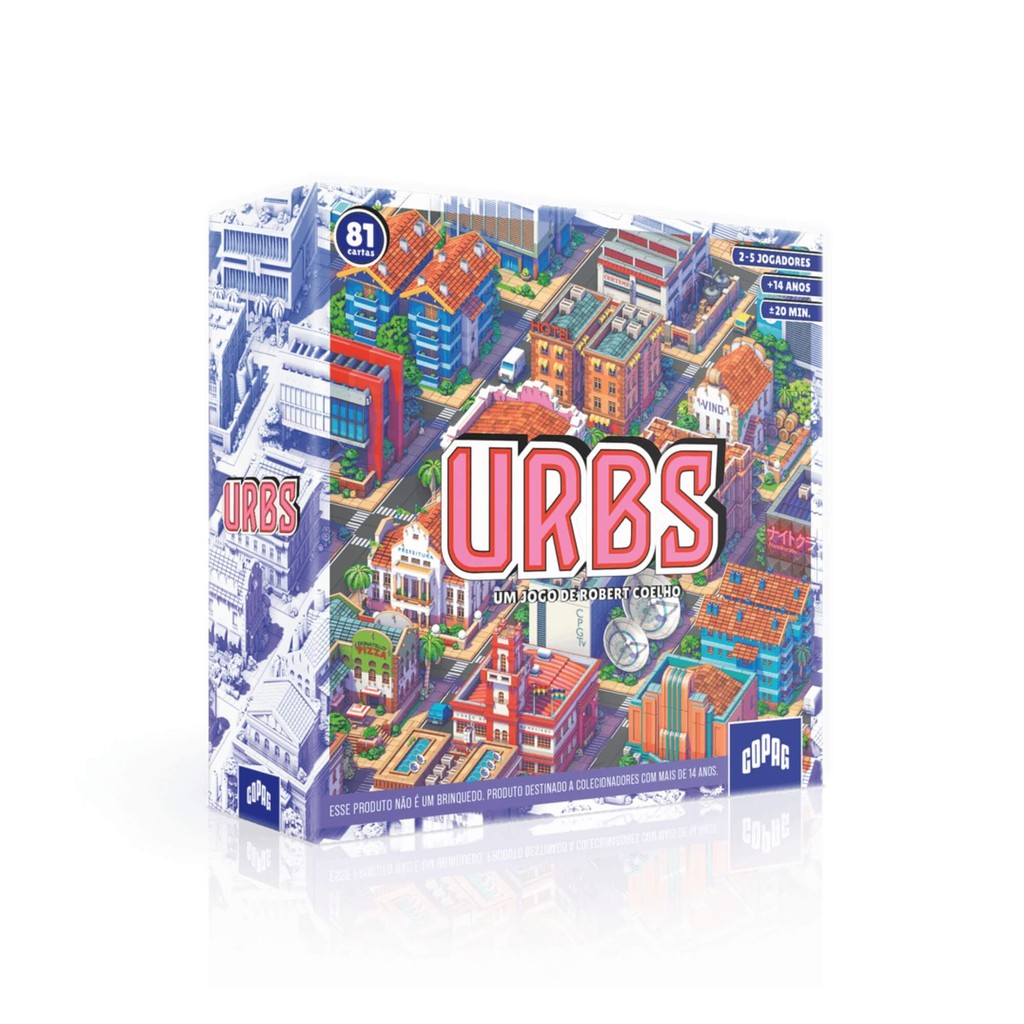 Jogo de Cartas Urbs Copag - 34852 em Oferta na Shopee