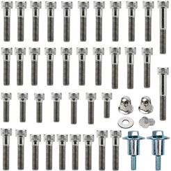 Kit parafusos inox motor completo CG 150 CG150 Titan Fan Sport 2004 a 2015 (externos)