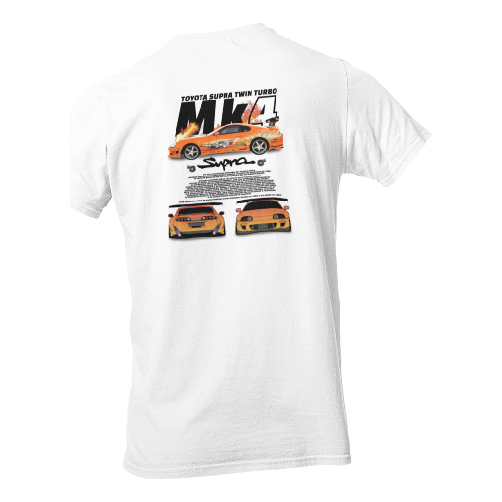 Camiseta Gearhead Toyota Supra Mk4 Racing Velozes E Furiosos