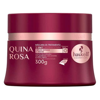 Máscara de Hidratação Haskell Quina Rosa 300g em Oferta na Shopee