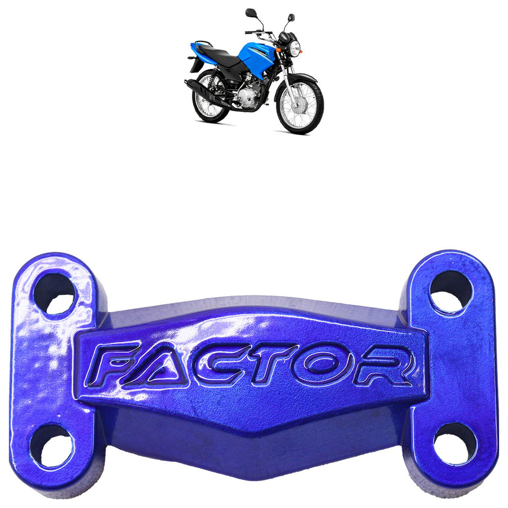 Cadeado Mesa Guidão YBR 125 Factor 2009 2010 2011 2012 2013 2014 2015 2016 Azul em Oferta na Shopee