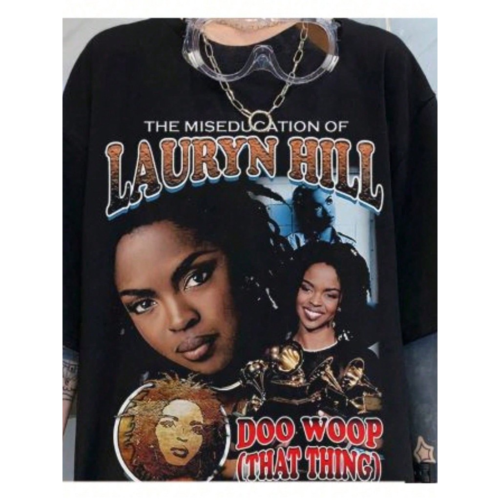 Camiseta Lauryn Hill Unissex 100% Algodão Lançamento Streetwear Envio Rapido Tamanhos Plus Size