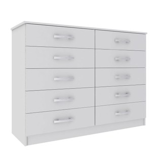 Cômoda Austin 10Gv Branco em Oferta na Shopee