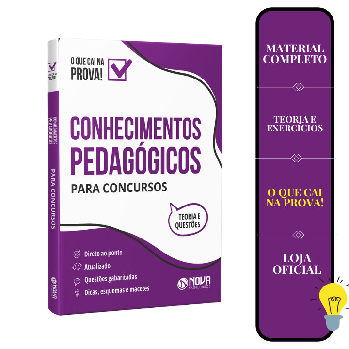 Imagem Apostila Conhecimentos Pedagógicos para Concursos