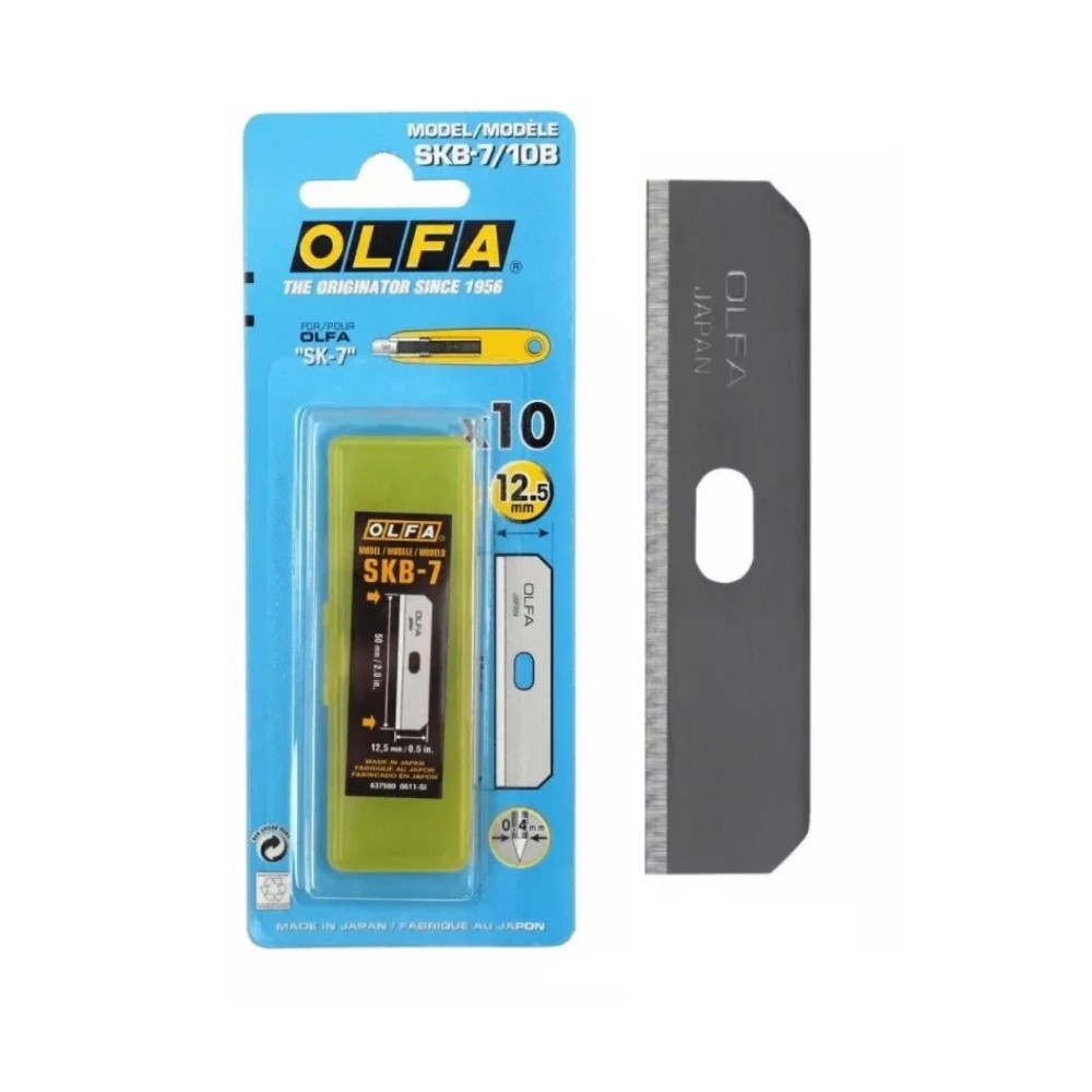 Estojo de Lâminas Olfa SKB-7/10B 10 Lâminas