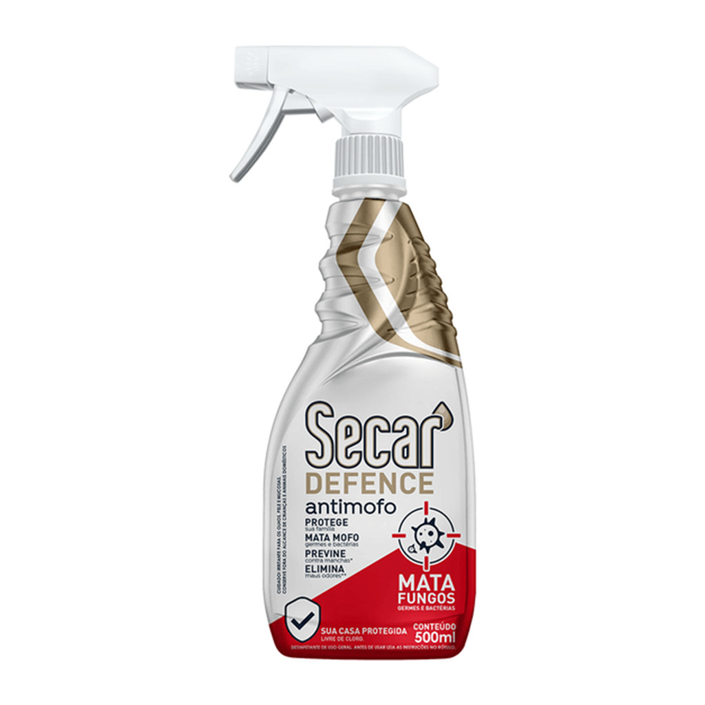 Antimofo com Gatilho 500ml Secar - Home & Living