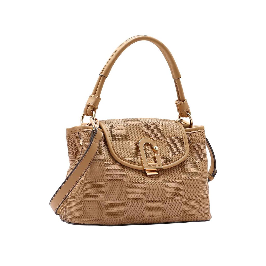 Bolsa Feminina Chenson Original Mix Texturas Mão 3485001 em Oferta na Shopee