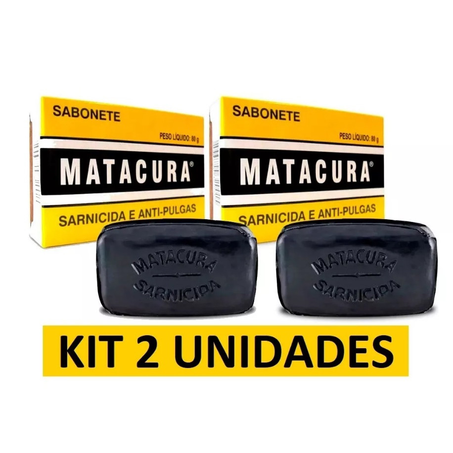 Kit 2 Und Sabonete Sarnicida Matacura 80g em Oferta na Shopee