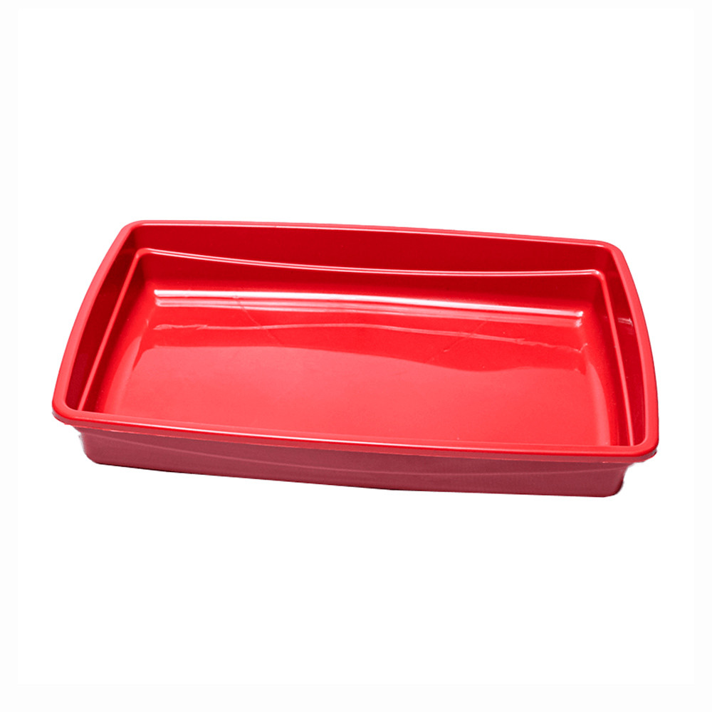 Bandeja Higiênica Pop Para Gatos Vermelho Pet Injet - Pets
