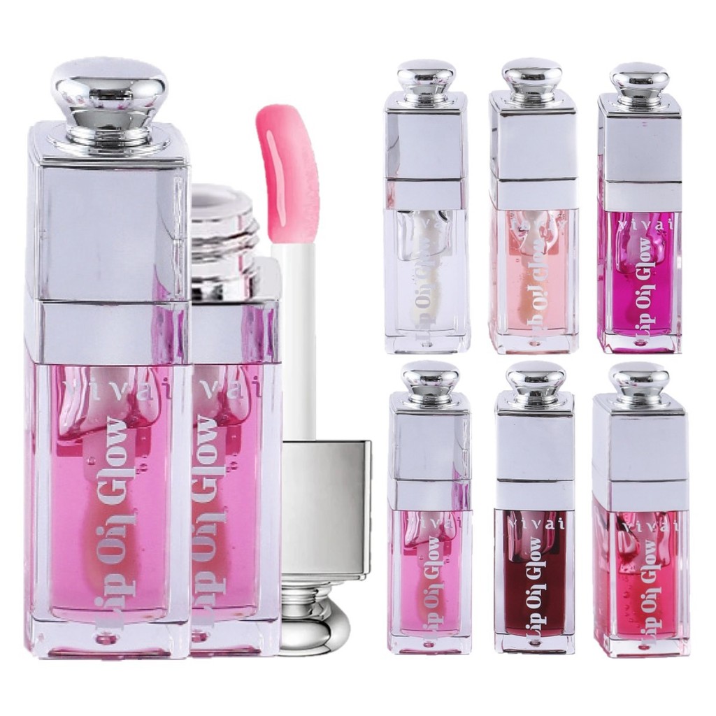 12 Lip Oil Glow Espelhado 3171 Vivai em Oferta na Shopee