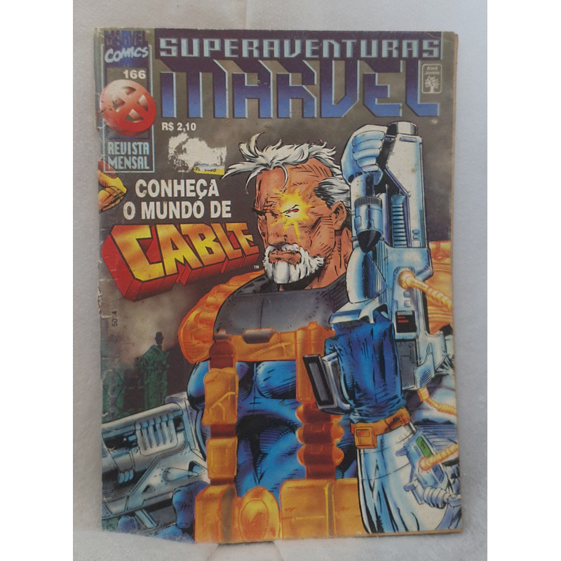 Gibi Superaventuras Marvel 166 - Conheça o Mundo de Cable - Editora Abril