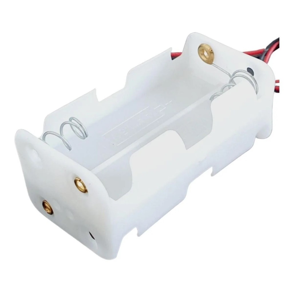 Suporte Para 4 Pilhas Pequenas AA com Rabicho em Oferta na Shopee