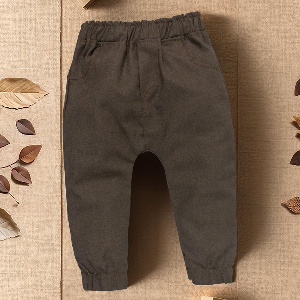 Calça Ecolinho: Conforto E Estilo Para Bebês Marrom Barroco em Oferta na Shopee