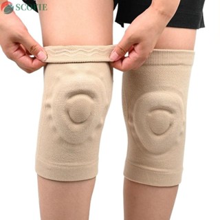 SCOFIE Joelheiras de Silicone Esportivas Ultra-finas Respiráveis Elásticas Compressão para Yoga e Fitness em Oferta na Shopee