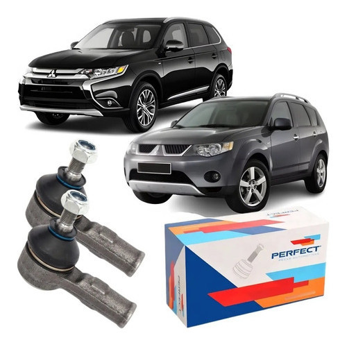 Par Terminal Direção Asx Outlander Lancer 2008 Á 2019 em Oferta na Shopee