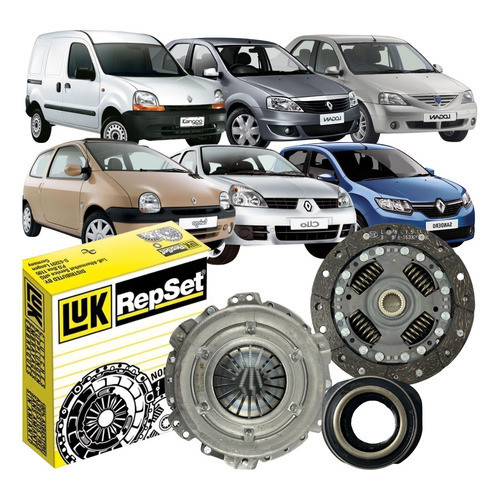 Kit Embreagem Completo Renault Logan 1.0 16v 2008 2015 em Oferta na Shopee
