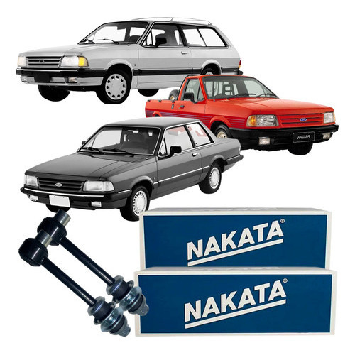 Par Bieleta Nakata Dianteira Ford Pampa Belina Del Rey - Spare Parts and Accessories for Vehicles